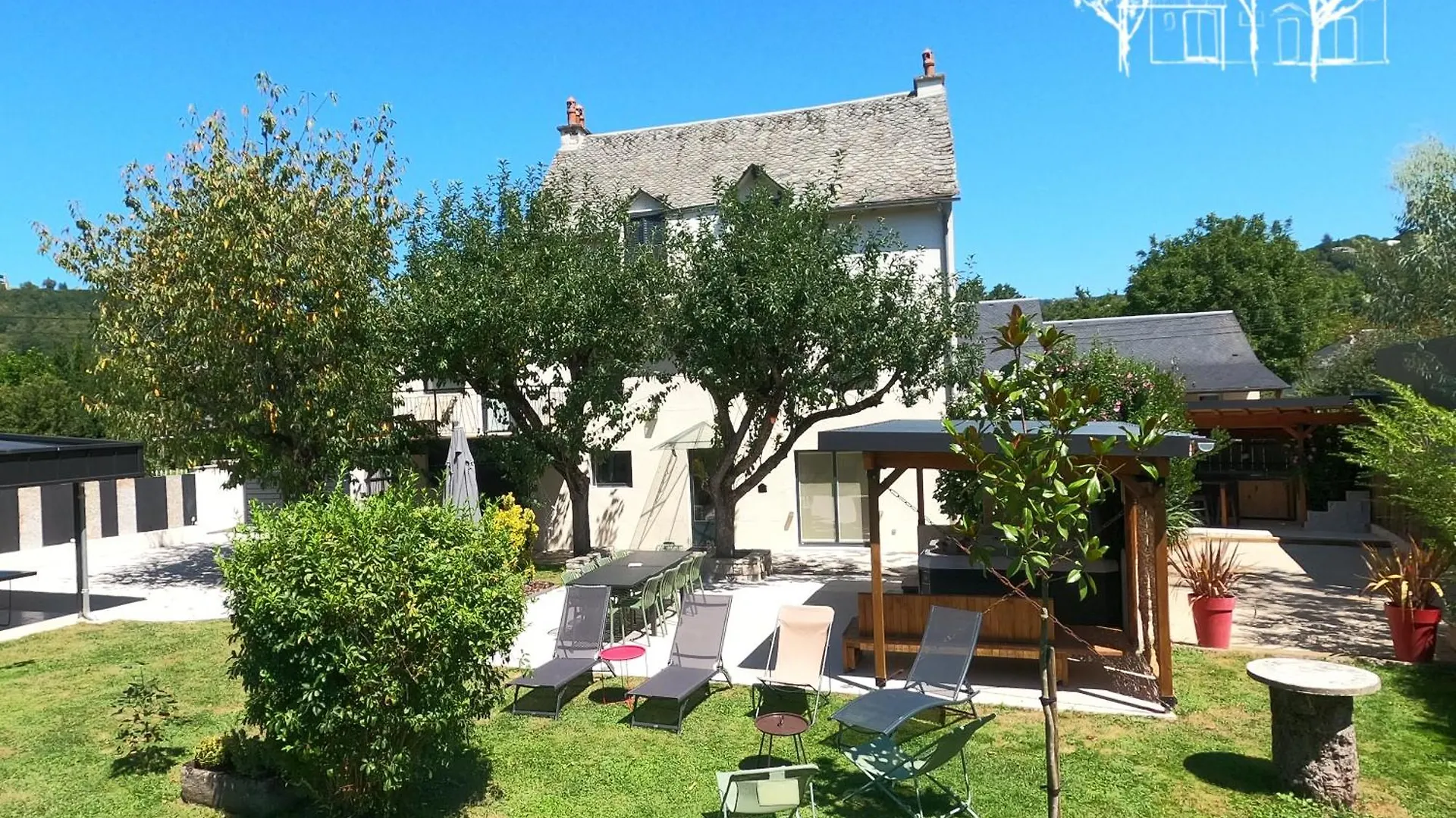 Hébergement de vacances Villa Gite Le Recoules à Espalion